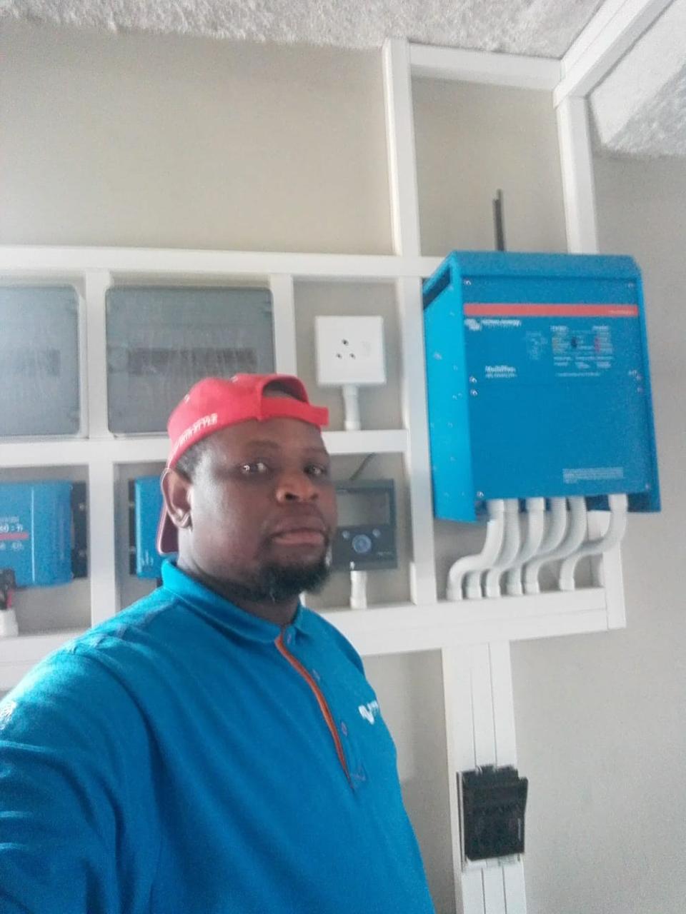 Victron energy system with charge controllers installed by DSD Power Solutions